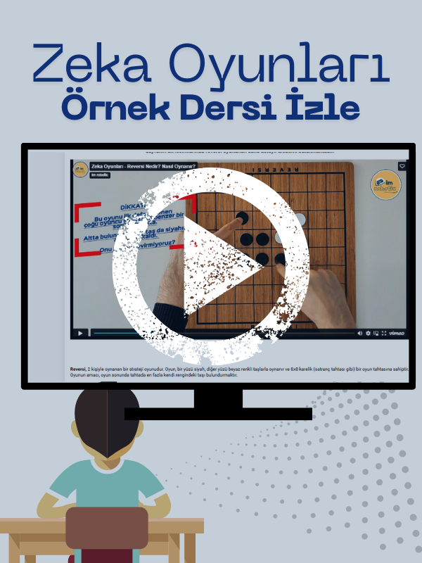Örnek Zeka Oyunları Dersi
